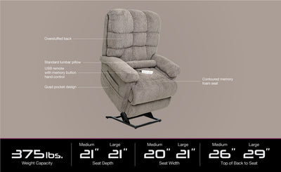 Oasis 580i Power Recliner Chair