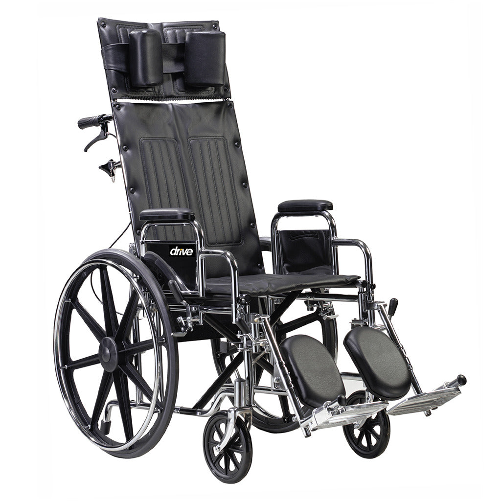Deluxe Sentra Reclining Wheelchair