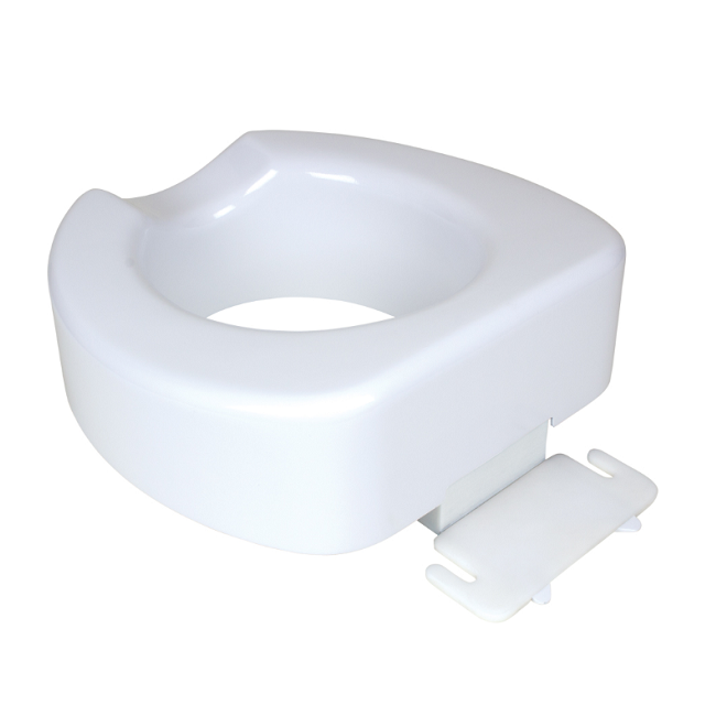 Quick-Lock Raised Toilet Seat