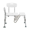 Splash Defense™ Transfer Bench with Curtain Guard Protection