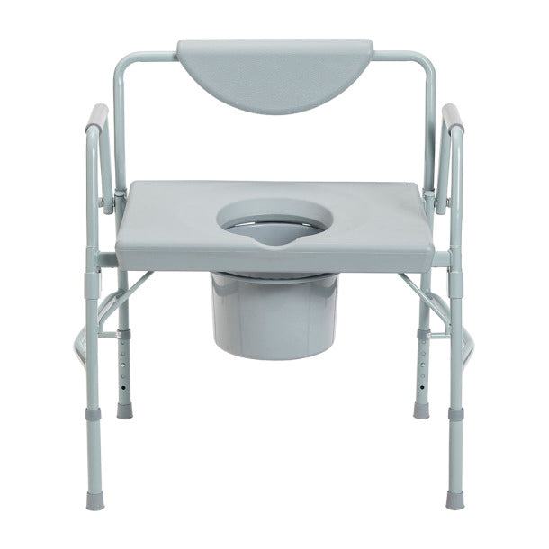 Deluxe Bariatric Drop-Arm Commode