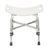 Deluxe Bariatric Shower Chair with Cross-Frame Brace & No Back