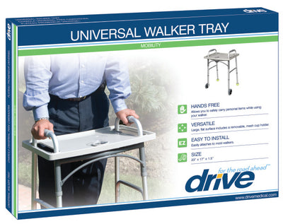Universal Walker Tray w/ Cup Holder