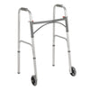 Folding Youth Walker, Two Button w/ 5" Wheels
