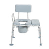 Combination Padded Transfer Bench/Commode