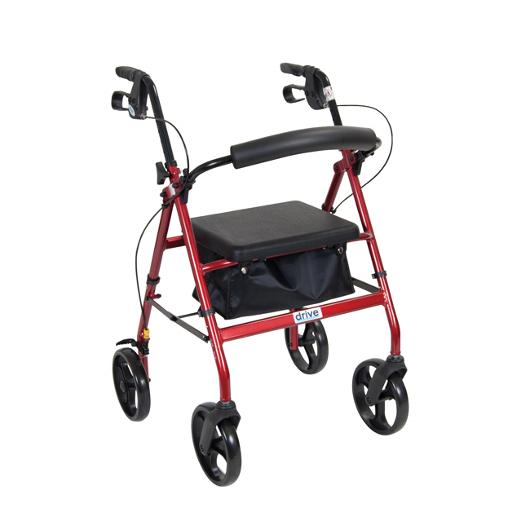 Aluminum Rollator w/7.5" Casters