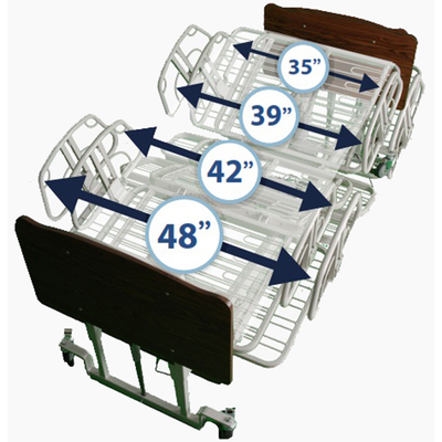 Comfort Wide EX-8000 Quick Ship Bed Frame