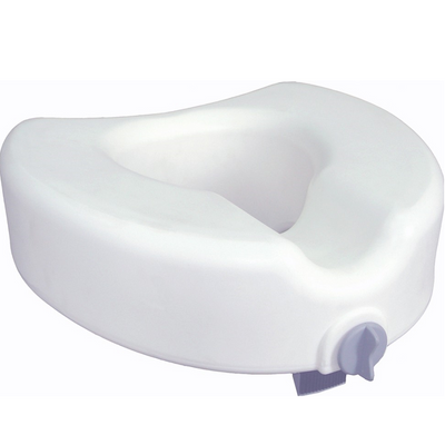 Locking Raised Toilet Seat, 4.5"