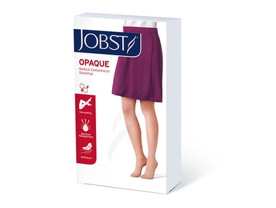 Jobst Opaque Thigh High w/Silicone Dot Band Compression Socks