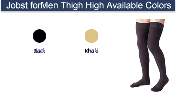Jobst For Men Thigh High Compression Socks