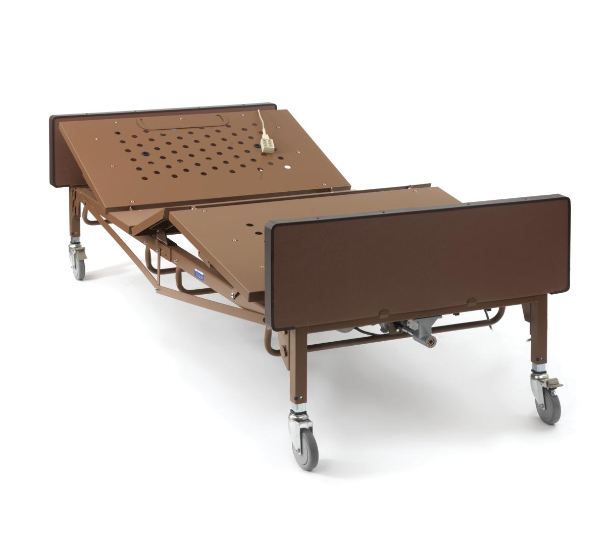 42" Bariatric Full Electric Hospital Bed, 18"-26.5" Height Range